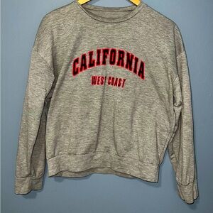 women’s long sleeve california crew neck